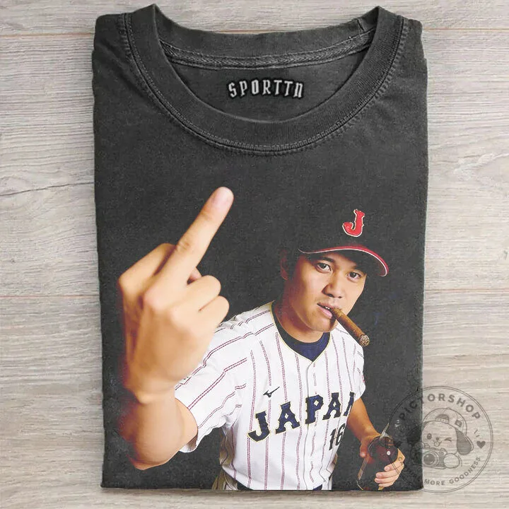 Shohei Ohtani Japan Baseball Team Funny Meme T-Shirt