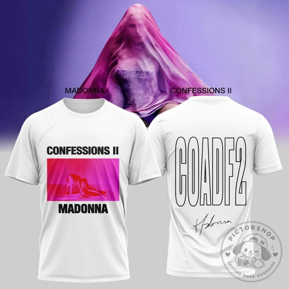 Madonna Confessions II Limited Shirt v3