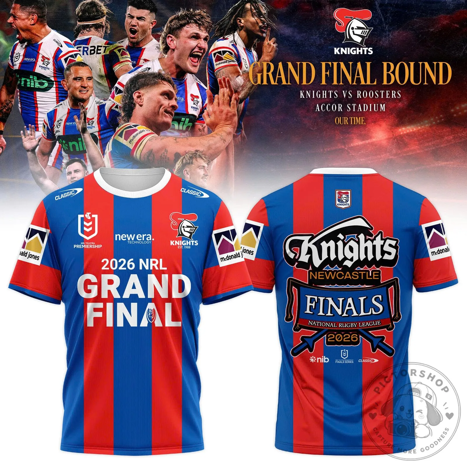 Newcastle Knights 2026 National Rugby League Grand Final Commemorative Jersey