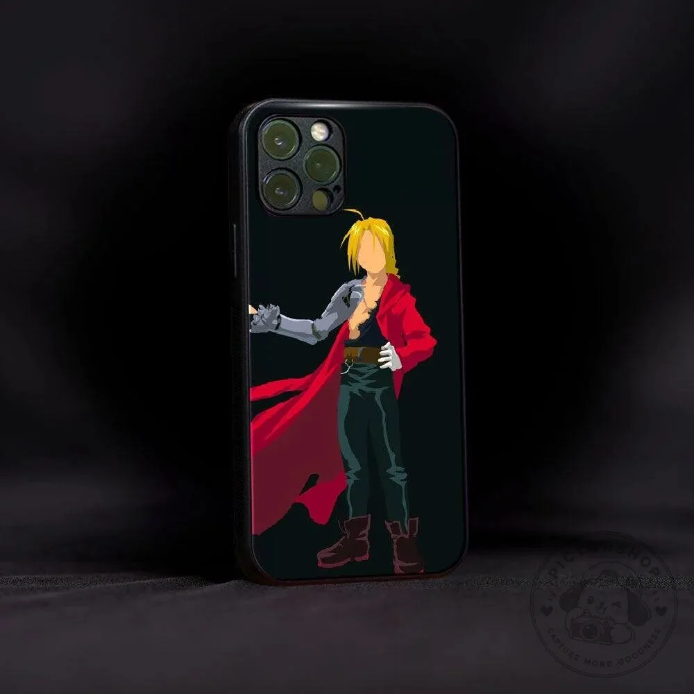 Fullmetal Alchemist Edward Elric Anime Character Art Phone Case for iPhone