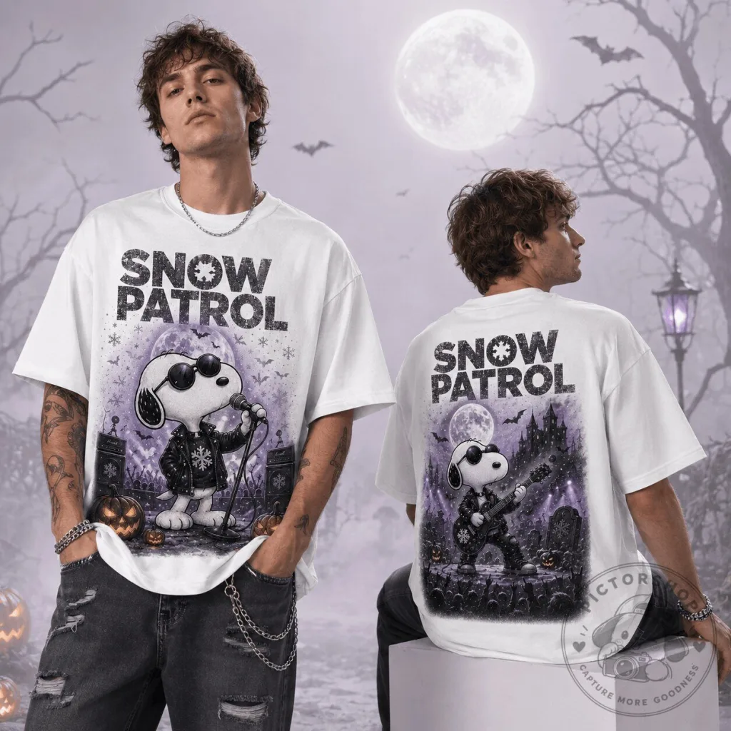 Snow Patrol Snoopy Halloween Lover Shirt, Alternative Rock Concert T-Shirt Snow Patrol Snoopy Halloween Lover Shirt, Alternative Rock Concert T-Shirt