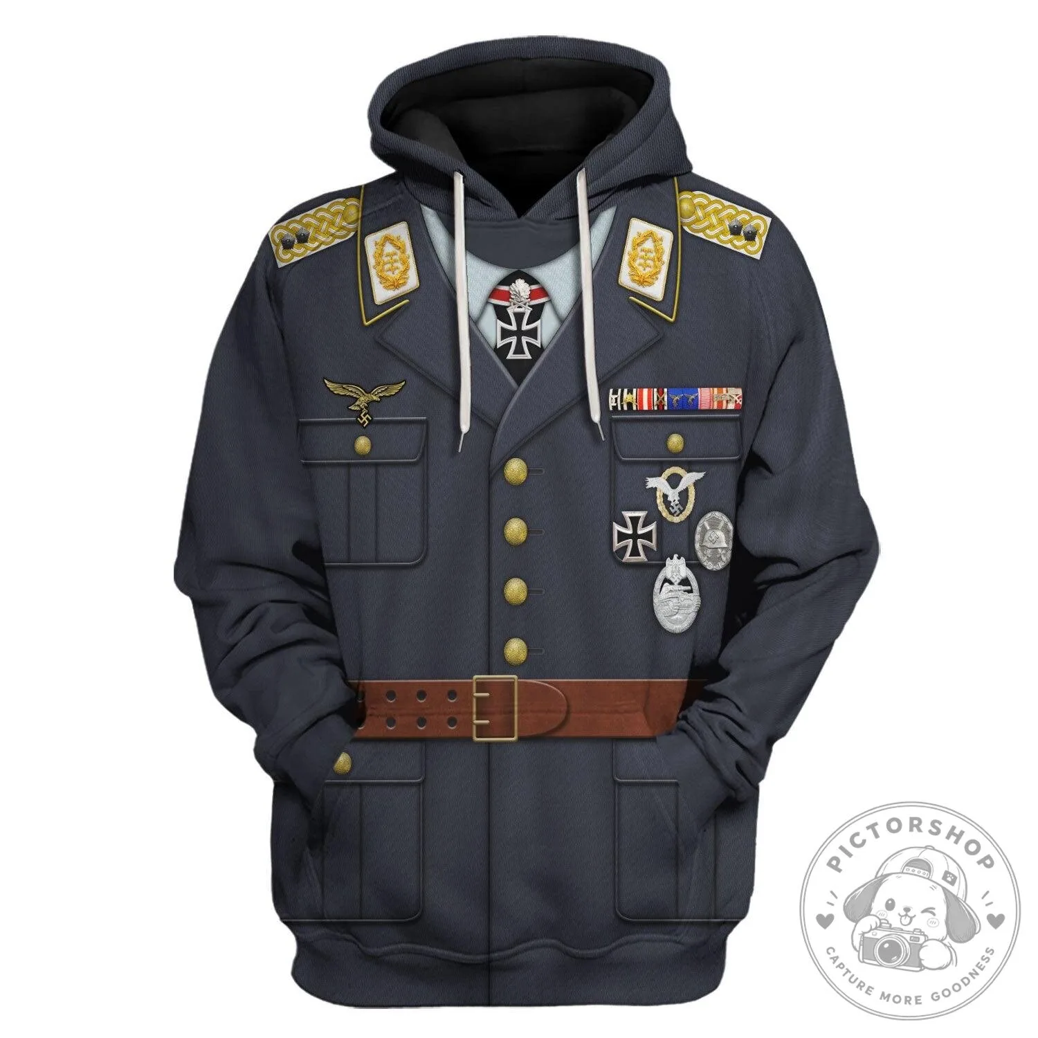 Hermann Goering Ritter Von Greim Military Uniform Hoodie 17 Hermann Goering Ritter Von Greim Military Uniform Hoodie