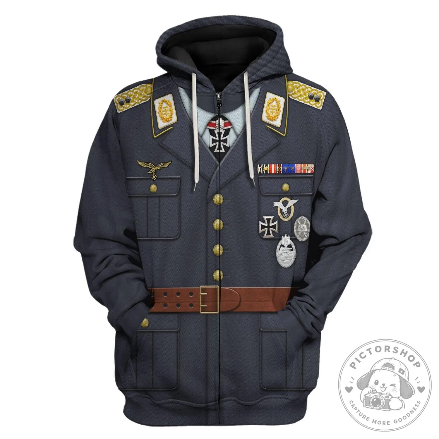 Hermann Goering Ritter Von Greim Military Uniform Hoodie 21 Hermann Goering Ritter Von Greim Military Uniform Hoodie