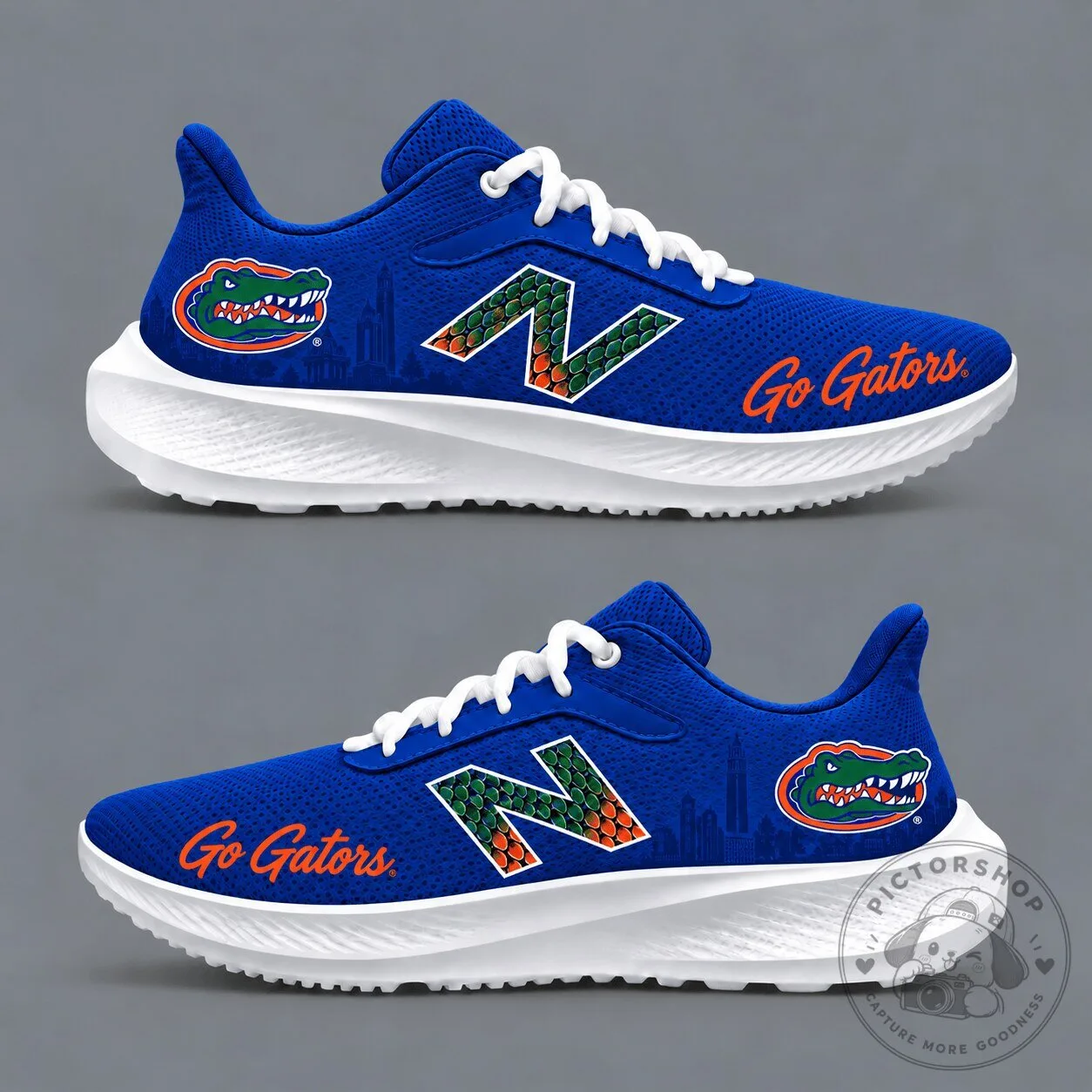 Florida Gators NCAA College Football Team Logo Running Shoes