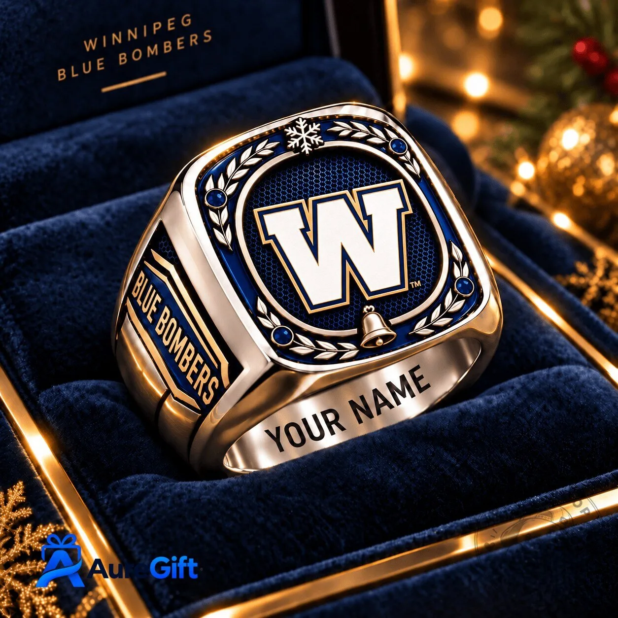 Winnipeg Blue Bombers Canadian Football League Championship Ring