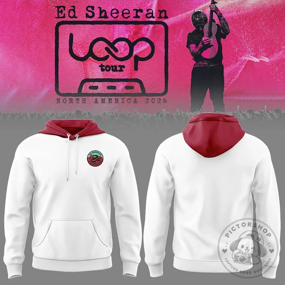 Ed Sheeran Loop Tour North America 2026 Concert Hoodie