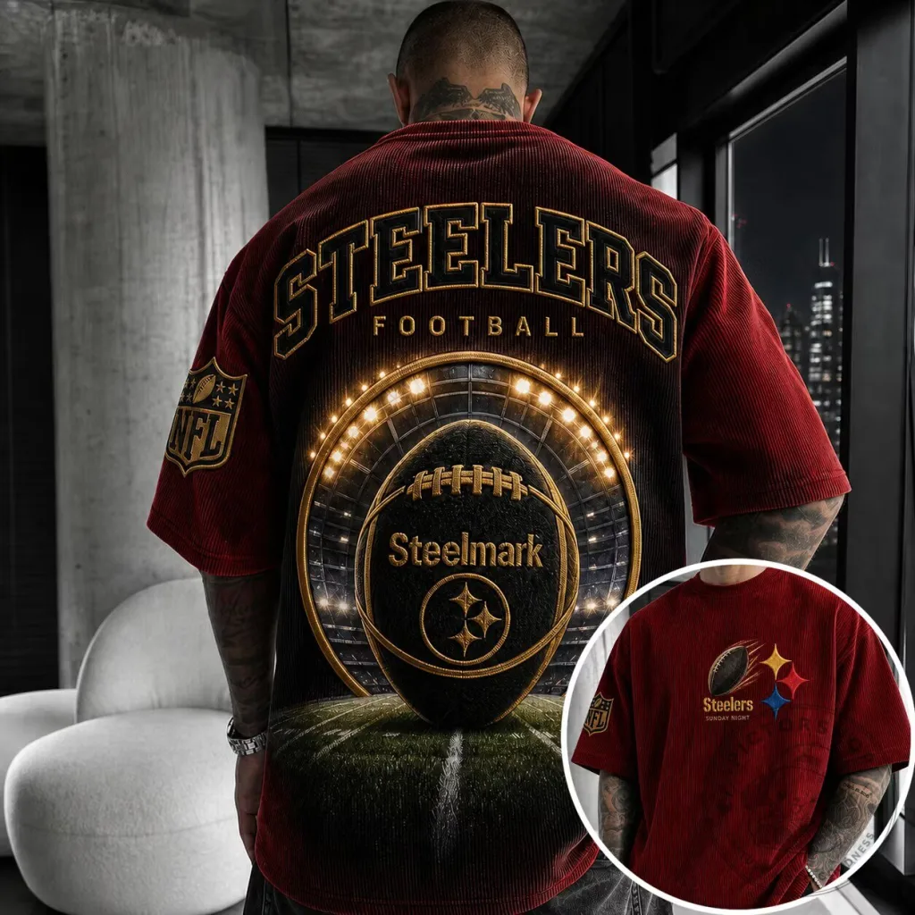 Pittsburgh Football Steelers Steelmark Vintage Short-Sleeve T-Shirt 60 Pittsburgh Football Steelers Steelmark Vintage Short-Sleeve T-Shirt