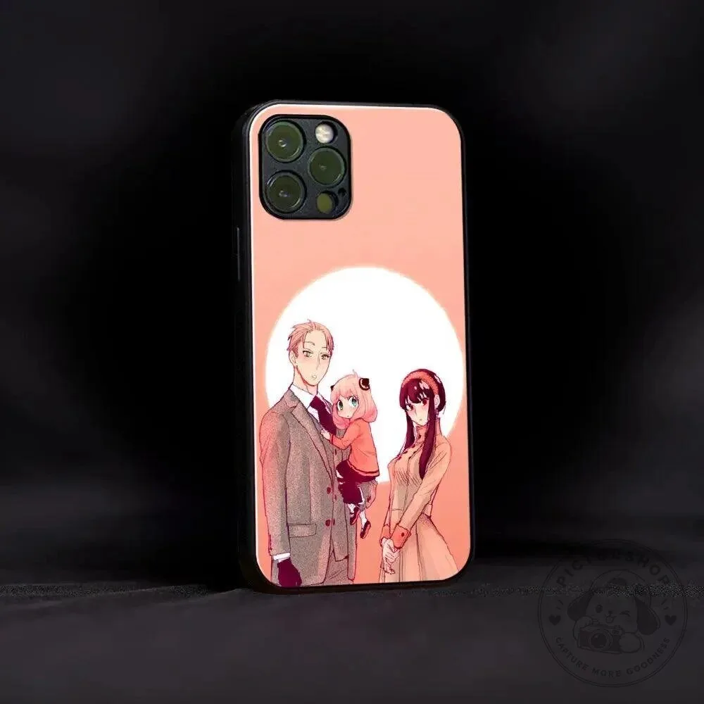 Spy x Family Anya Forger Loid Forger Yor Forger Anime Phone Case