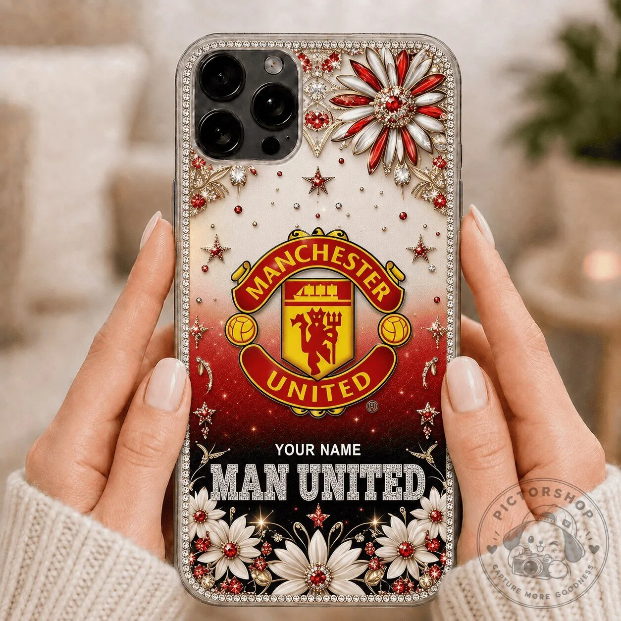 Manchester United Football Club Personalized Phone Case for iPhone