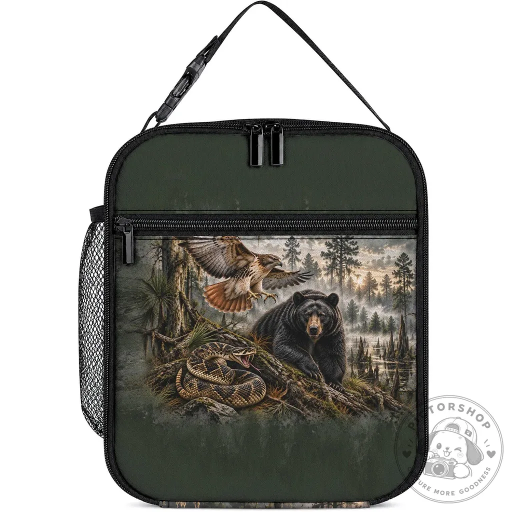 Chahta Yakni Tribe Native American Wildlife Nature Landscape Art Lunch Bag 64 Chahta Yakni Tribe Native American Wildlife Nature Landscape Art Lunch Bag