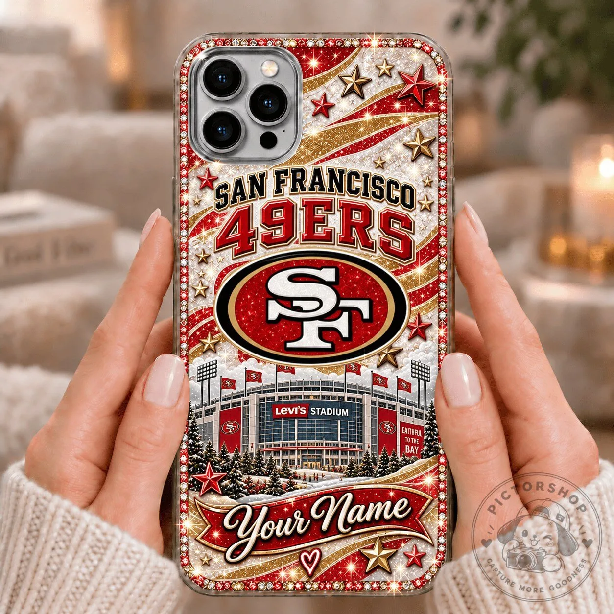 San Francisco 49ers NFL Football Team Personalized Phone Case