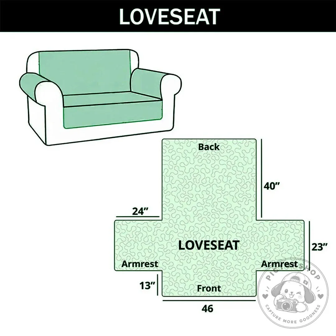 Colorful Hippie Van Quilted Sofa Cover for Living Room Decor – image 4 of 9
