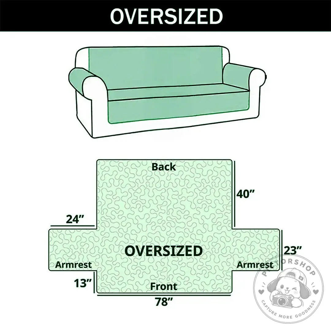 Colorful Hippie Van Quilted Sofa Cover for Living Room Decor – image 6 of 9