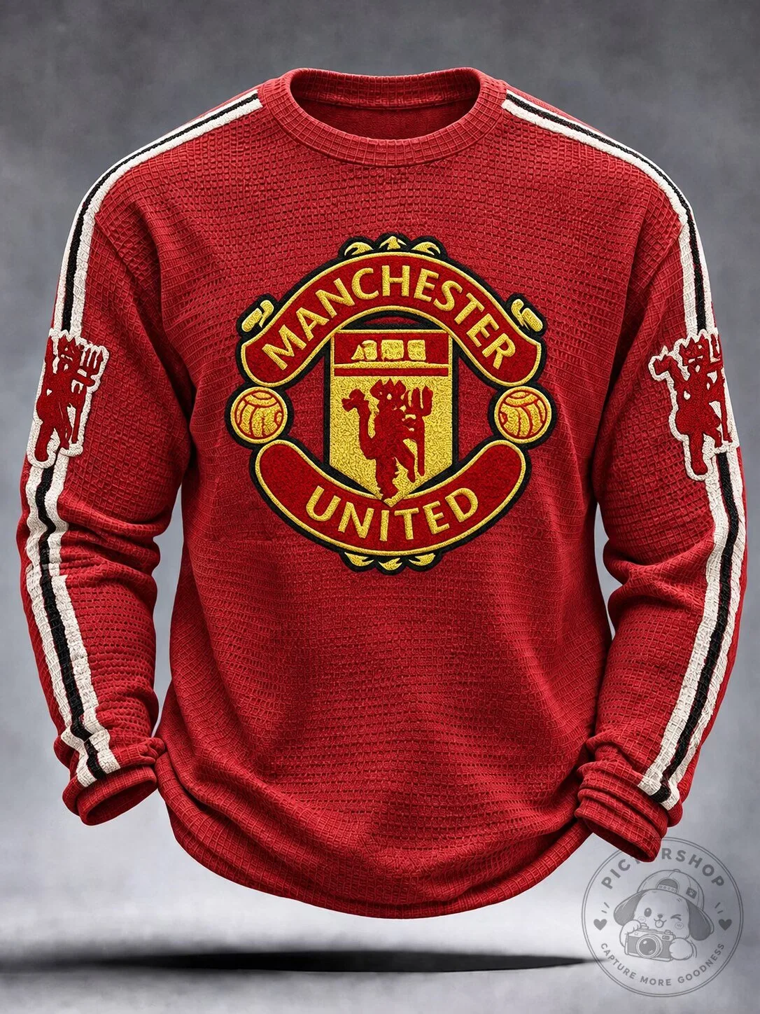 Manchester United Football Club Red Crewneck Sweatshirt