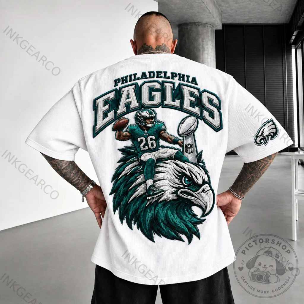 Philadelphia Eagles Super Bowl LVII Champions Football Fan T-Shirt Philadelphia Eagles Super Bowl LVII Champions Football Fan T-Shirt