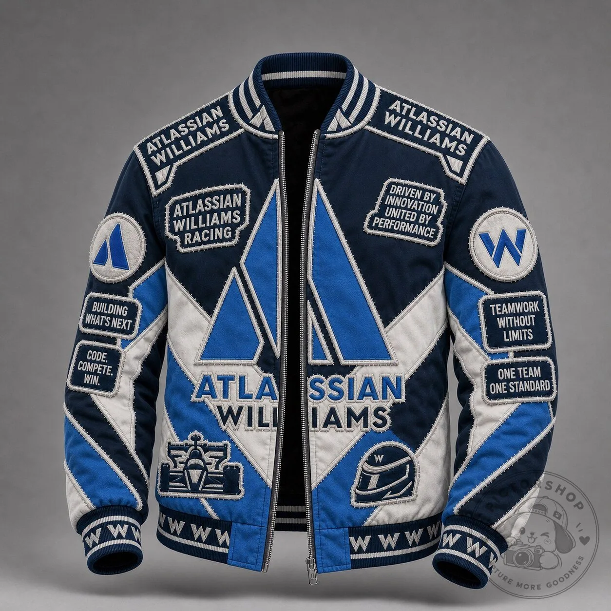Atlassian Williams Racing Teamwork Bomber Jacket