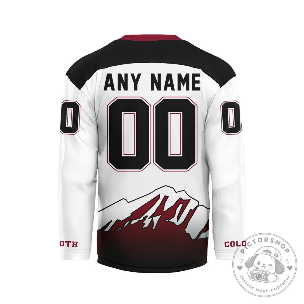 Colorado Mammoth National Lacrosse League Personalized Hockey Jersey 7 Colorado Mammoth National Lacrosse League Personalized Hockey Jersey