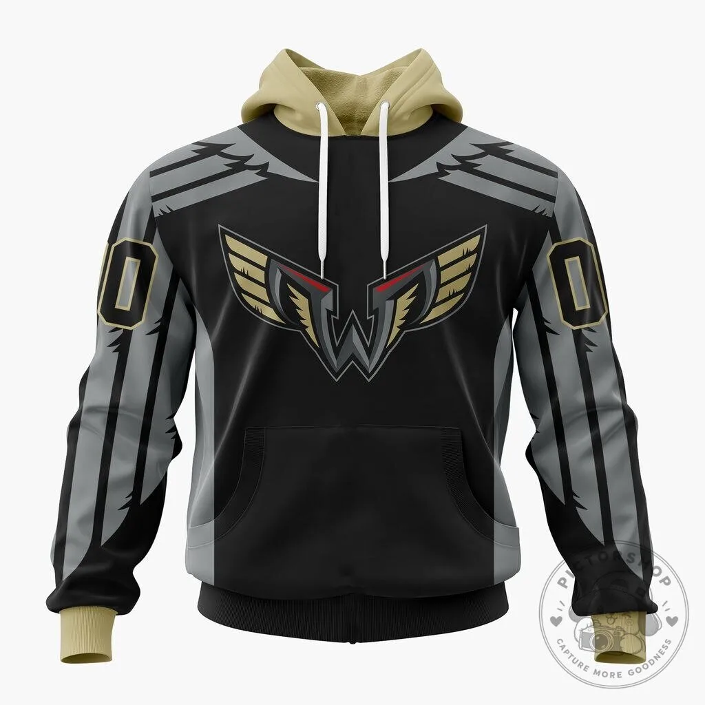 Philadelphia Wings National Lacrosse League Black and Gold Fan Hoodie