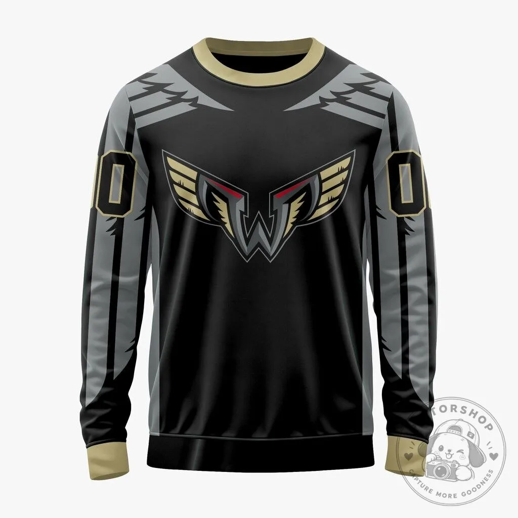 Philadelphia Wings National Lacrosse League Black and Gold Fan Hoodie 22 Philadelphia Wings National Lacrosse League Black and Gold Fan Hoodie