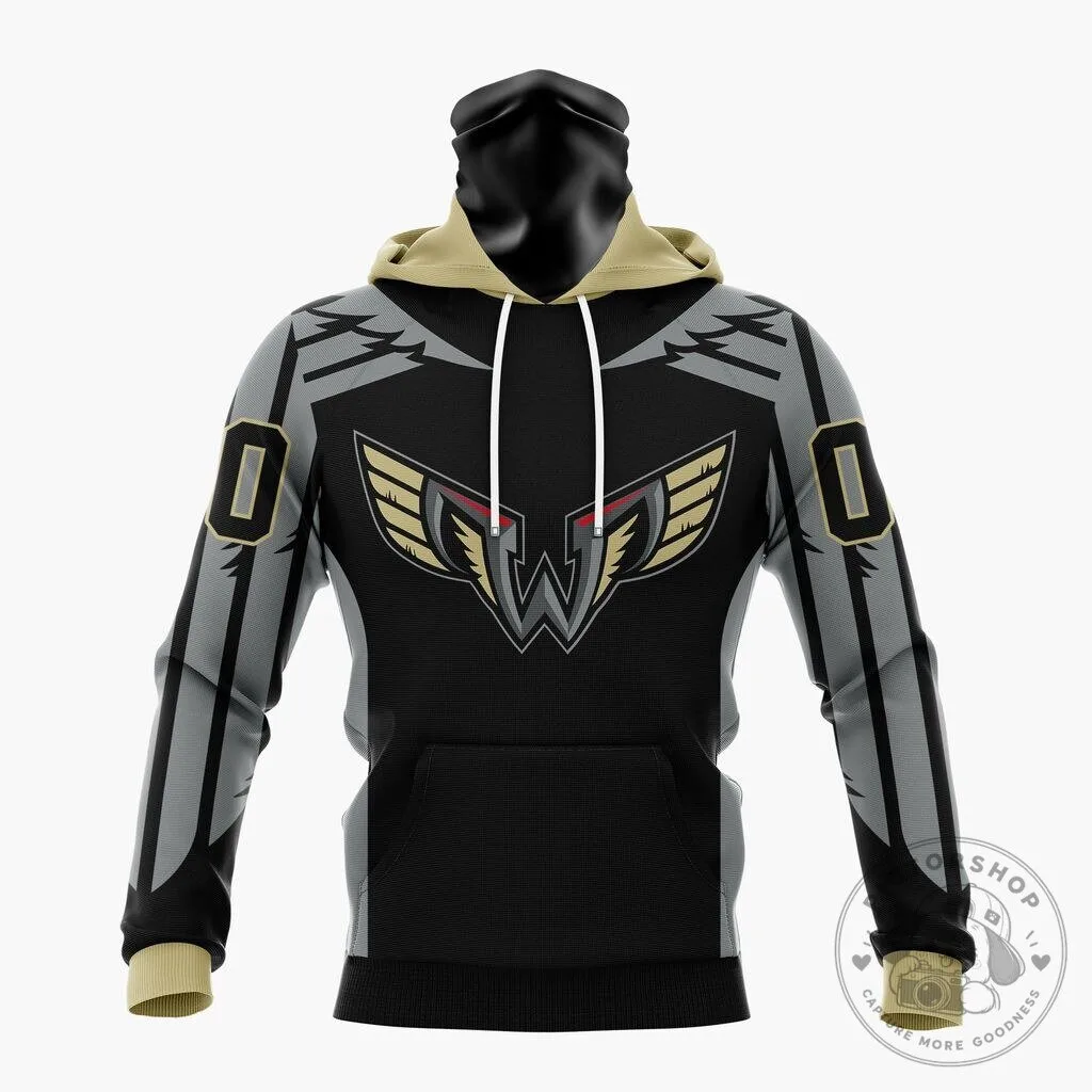 Philadelphia Wings National Lacrosse League Black and Gold Fan Hoodie 26 Philadelphia Wings National Lacrosse League Black and Gold Fan Hoodie