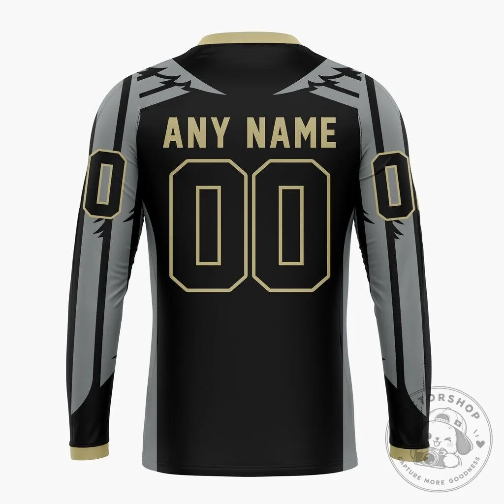 Philadelphia Wings National Lacrosse League Black and Gold Fan Hoodie 29 Philadelphia Wings National Lacrosse League Black and Gold Fan Hoodie