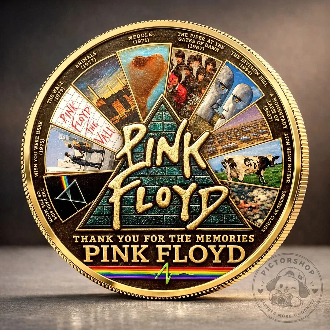 Pink Floyd Thank You For The Memories Commemorative Coin