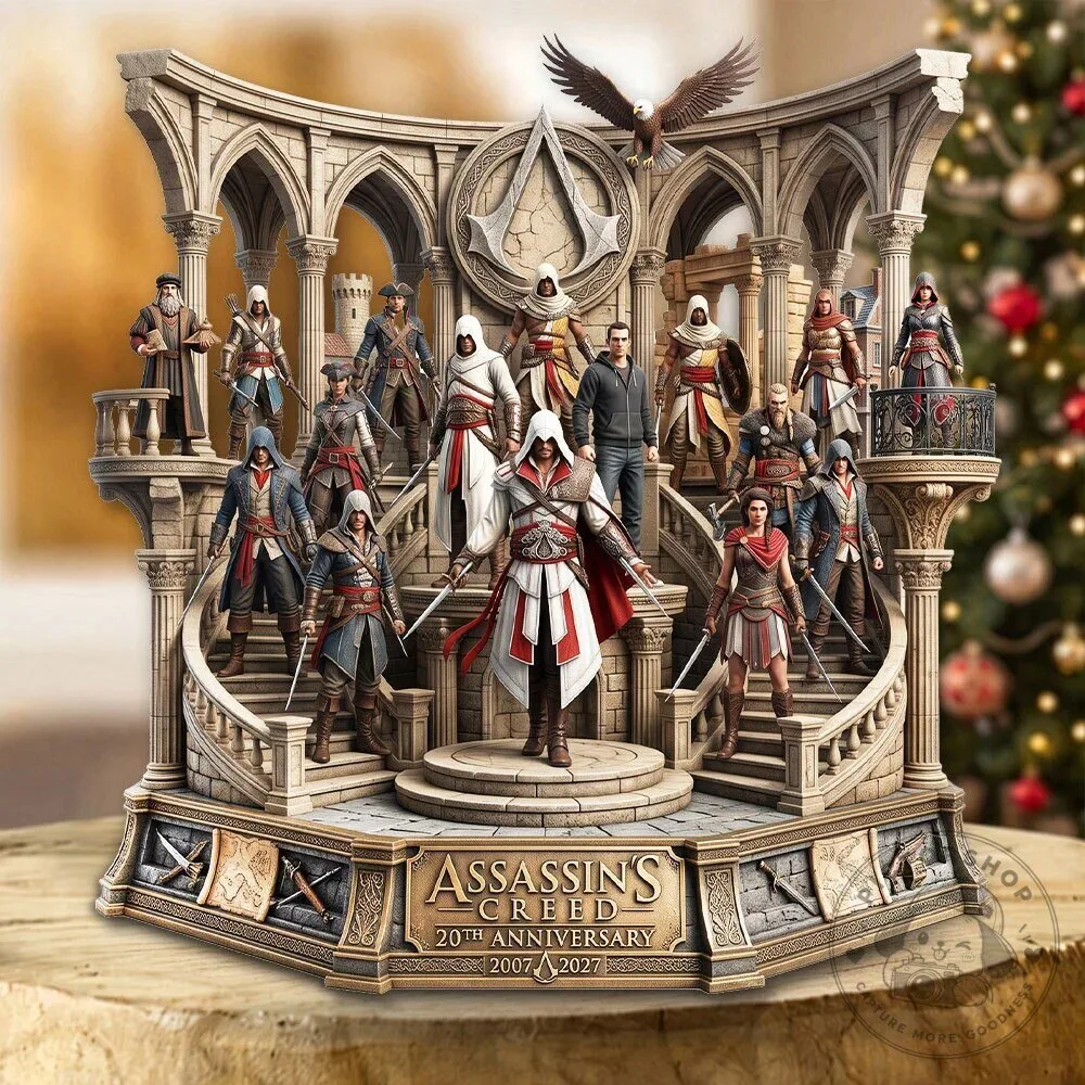 Assassin's Creed 20th Anniversary Collectible Display Acrylic Plaque