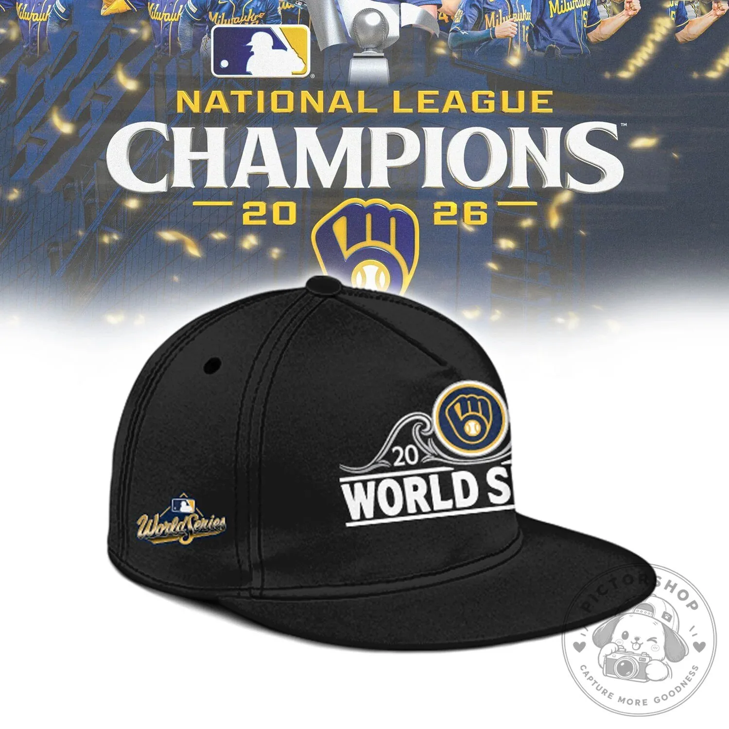 2026 World Series Jersey for Milwaukee Brewers National League Champions 7 2026 World Series Jersey for Milwaukee Brewers National League Champions