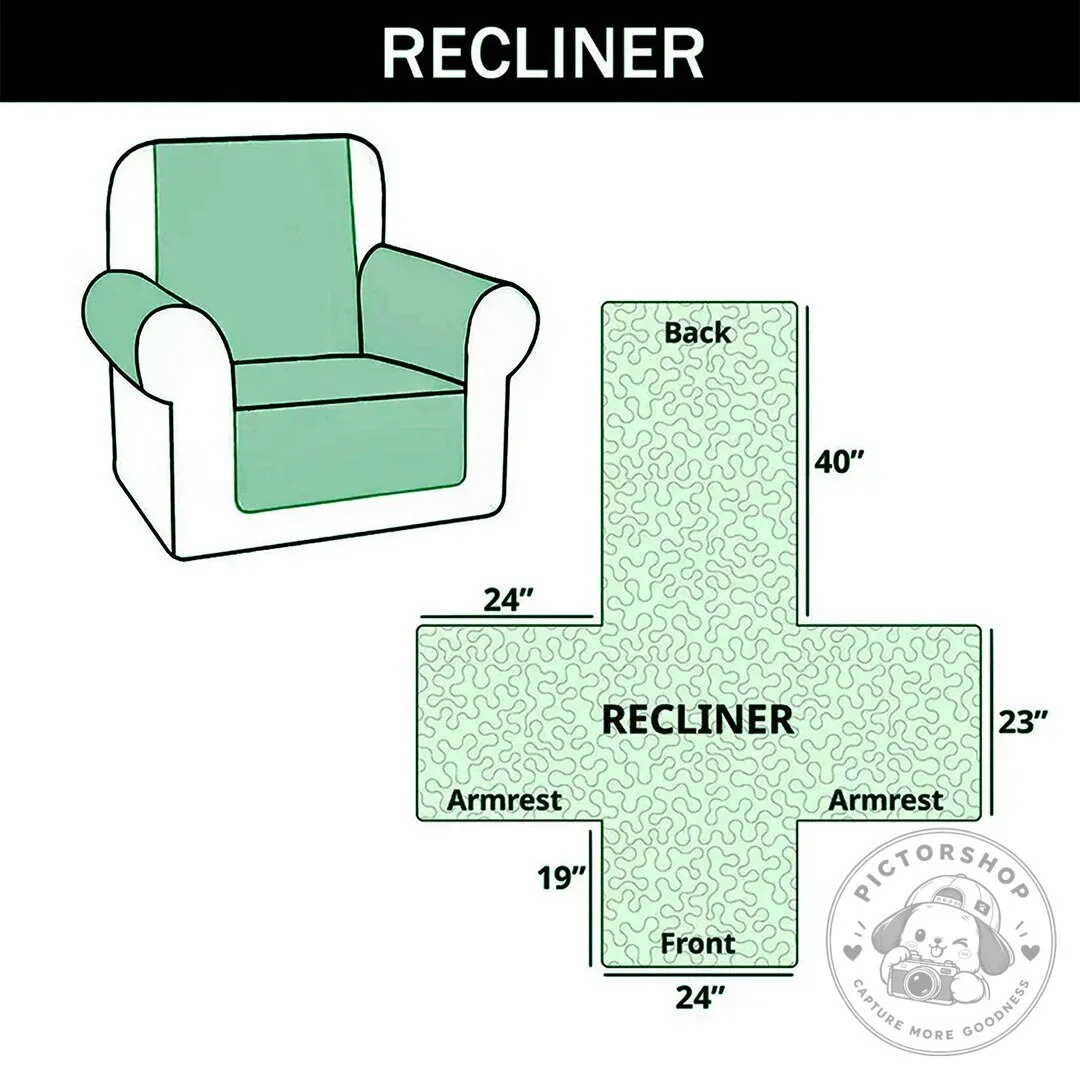 Bigfoot Wilderness Escape Quilted Recliner Chair Cover Protector 13 Bigfoot Wilderness Escape Quilted Recliner Chair Cover Protector