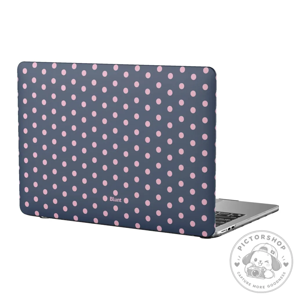MacBook Air Hard Shell Case with Pink Polka Dots Design MacBook Air Hard Shell Case with Pink Polka Dots Design
