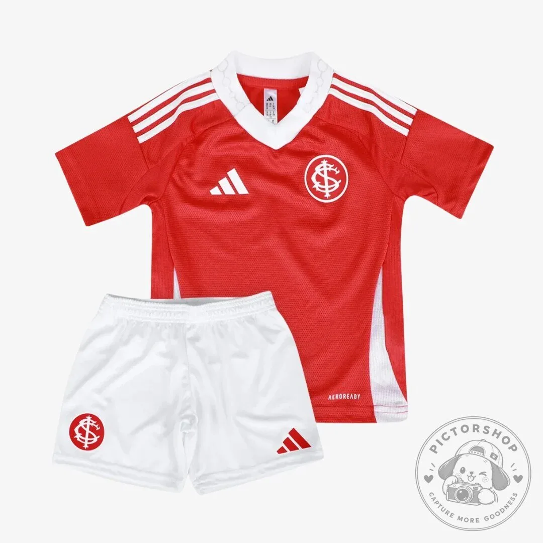 Sport Club Internacional 2025-2026 Home Kit Kids Football Jersey 4 Sport Club Internacional 2025-2026 Home Kit Kids Football Jersey
