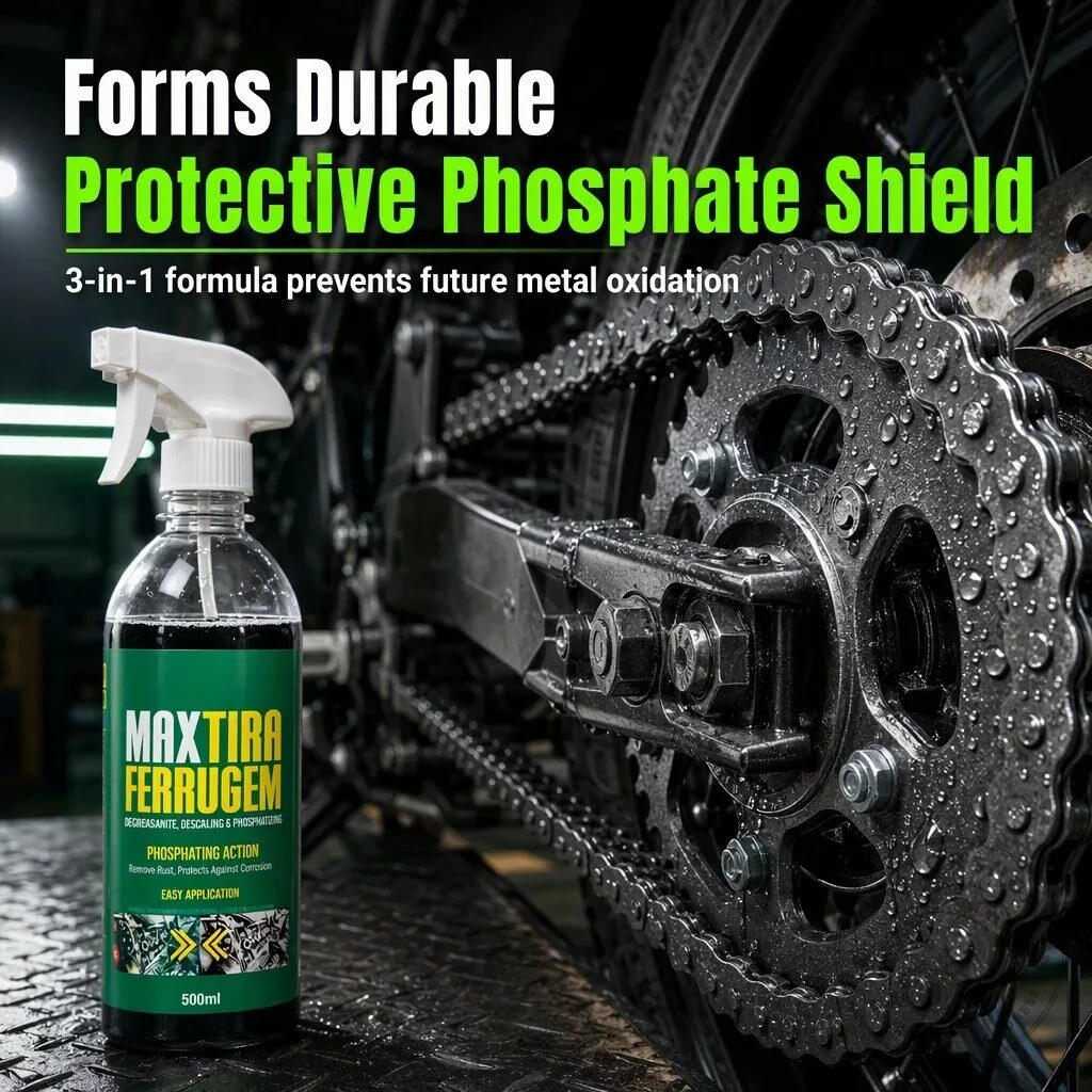 Maxtira Ferrugem 3-in-1 Heavy Metal Rust Remover and Phosphating Spray 16 Maxtira Ferrugem 3-in-1 Heavy Metal Rust Remover and Phosphating Spray