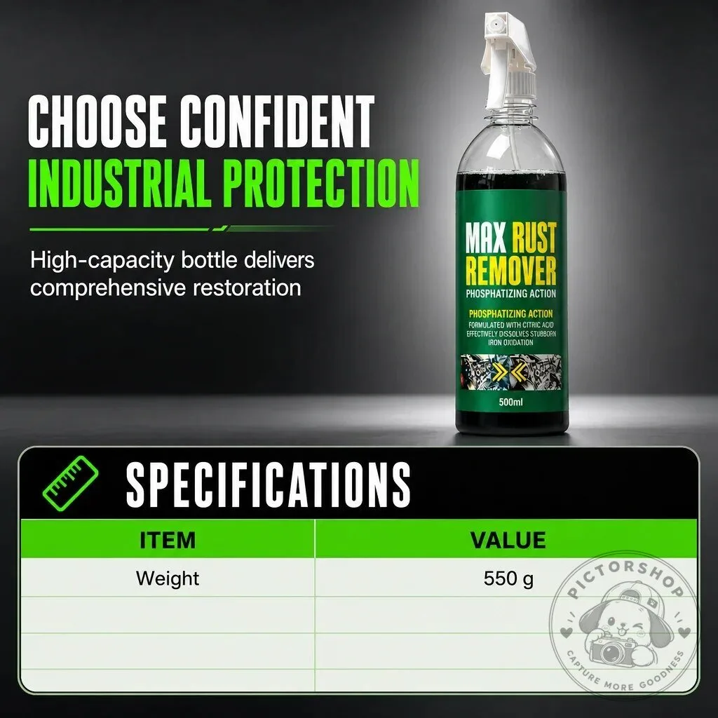 Maxtira Ferrugem 3-in-1 Heavy Metal Rust Remover and Phosphating Spray 18 Maxtira Ferrugem 3-in-1 Heavy Metal Rust Remover and Phosphating Spray