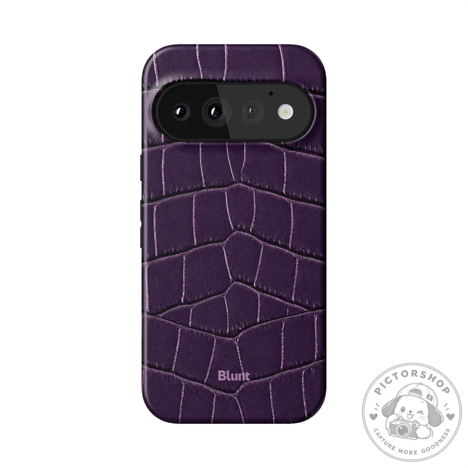 Purple Crocodile Texture Phone Case for Google Pixel 7 Pro 15 Purple Crocodile Texture Phone Case for Google Pixel 7 Pro