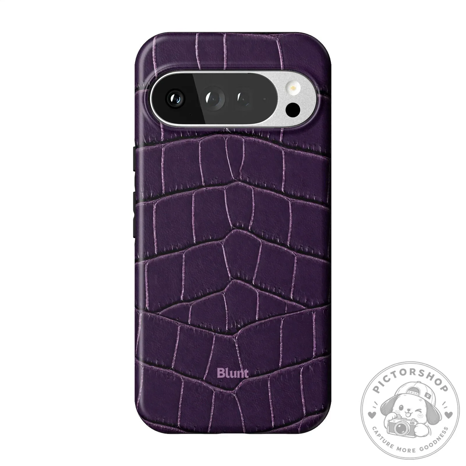 Purple Crocodile Texture Phone Case for Google Pixel 7 Pro 19 Purple Crocodile Texture Phone Case for Google Pixel 7 Pro