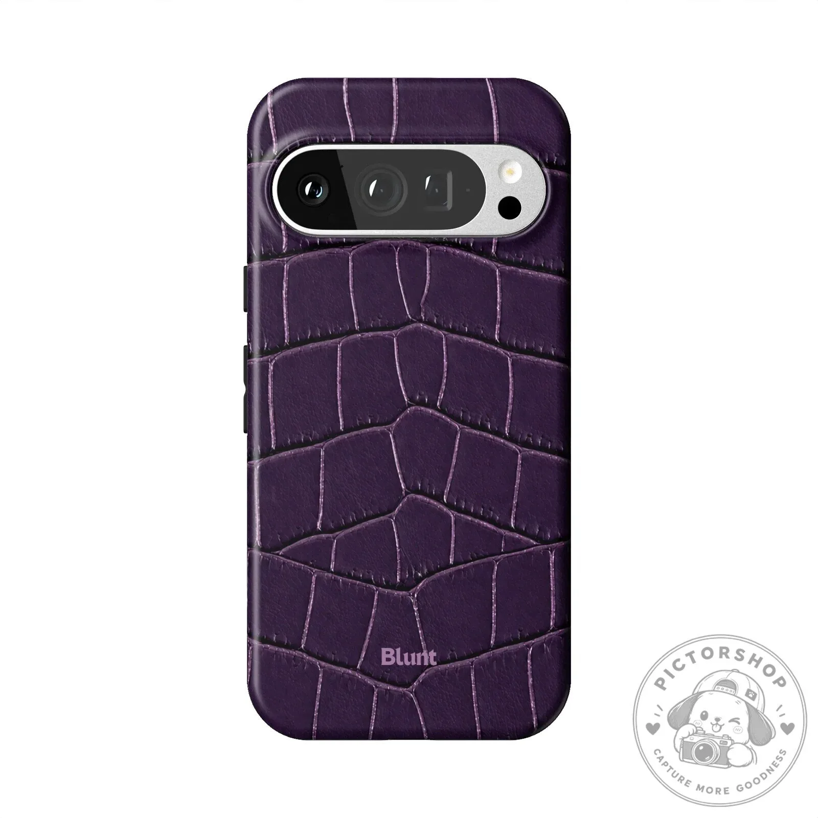 Purple Crocodile Texture Phone Case for Google Pixel 7 Pro 22 Purple Crocodile Texture Phone Case for Google Pixel 7 Pro