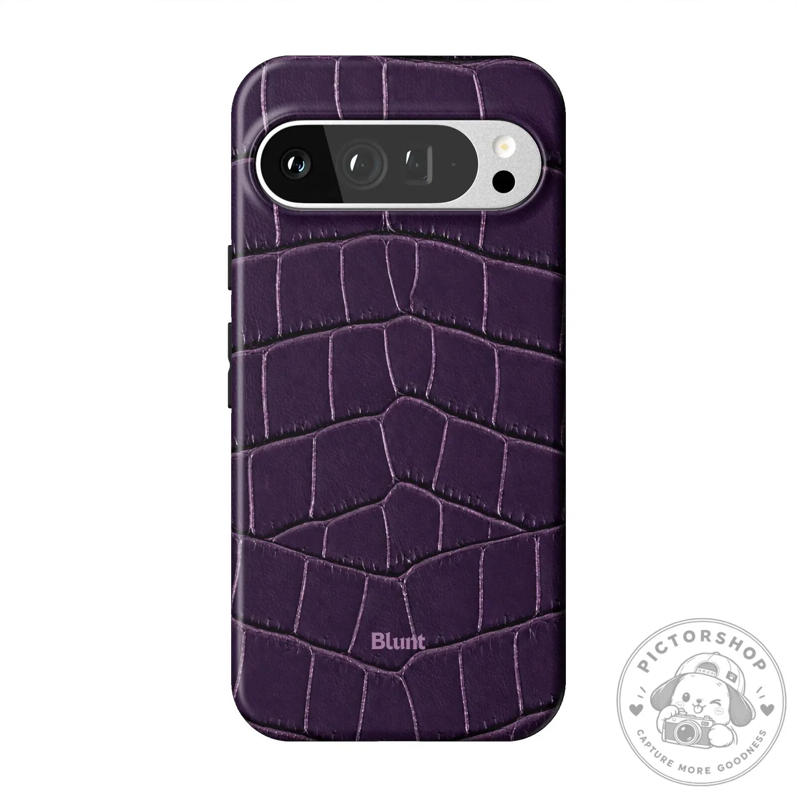 Purple Crocodile Texture Phone Case for Google Pixel 7 Pro 23 Purple Crocodile Texture Phone Case for Google Pixel 7 Pro