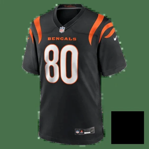 Cincinnati Bengals Cris Collinsworth Black Football Jersey Number 80 13 Cincinnati Bengals Cris Collinsworth Black Football Jersey Number 80